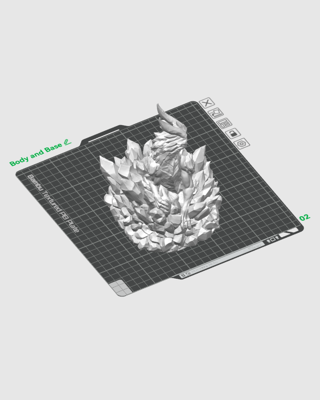 Ice and Light - Table Lamp