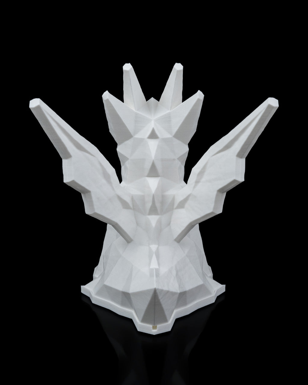 Low Poly Dragon Table Lamp