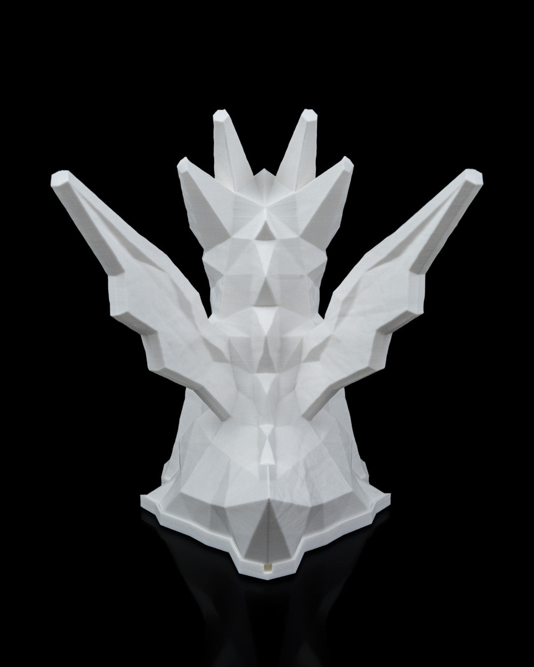 Low Poly Dragon Table Lamp