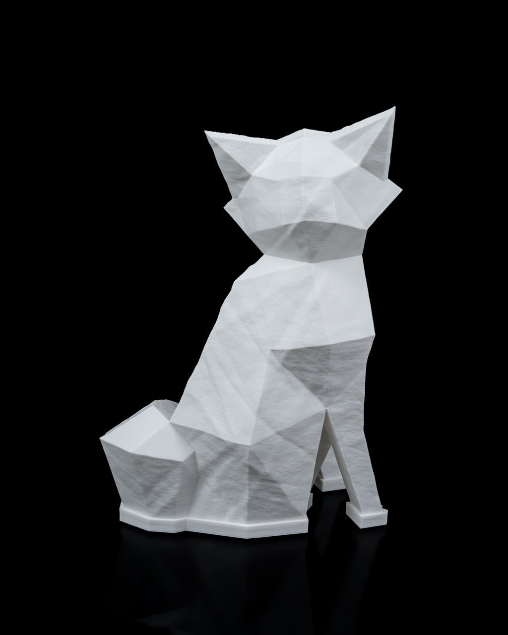 Low Poly Fox Table Lamp
