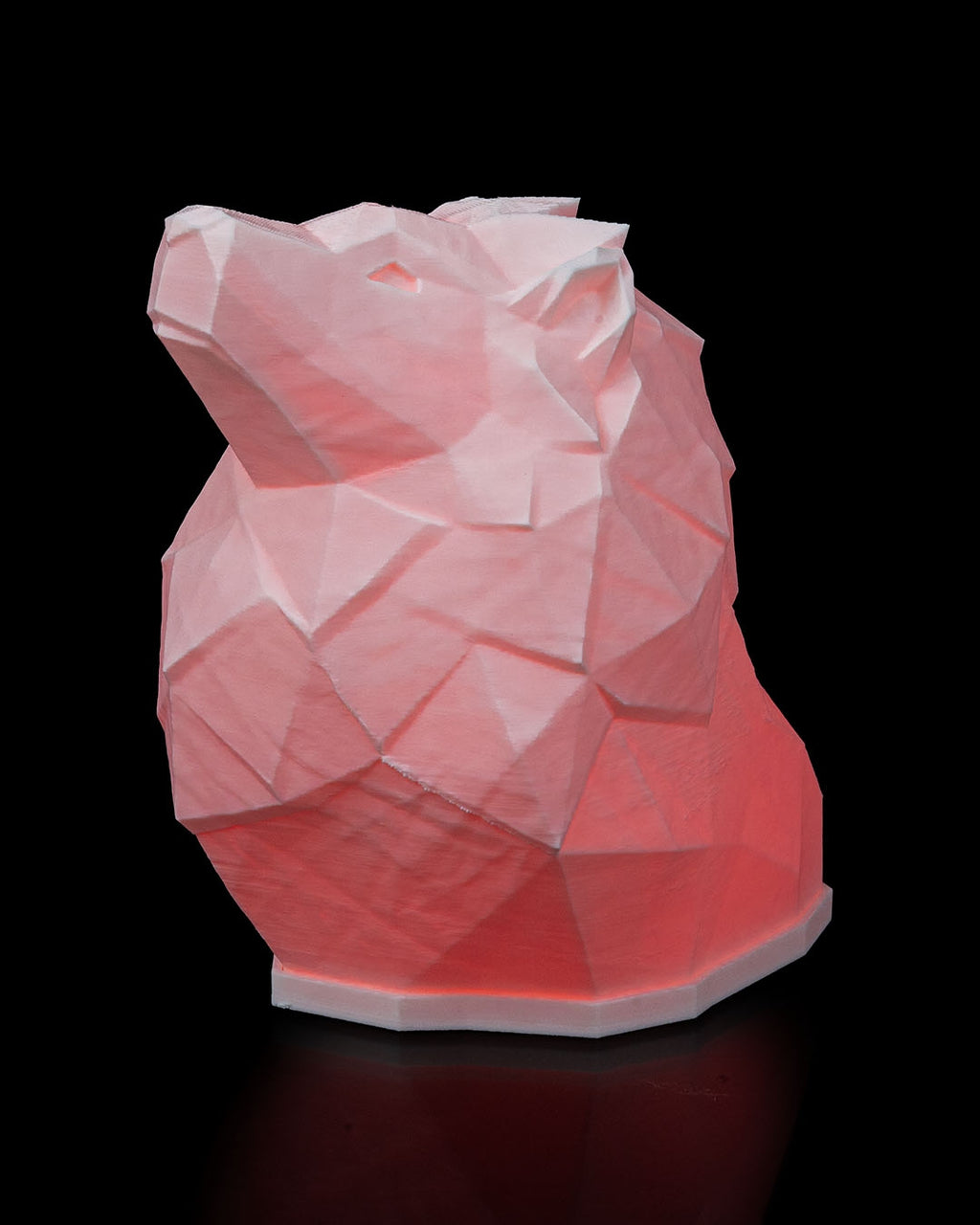 Low Poly Lion Table Lamp