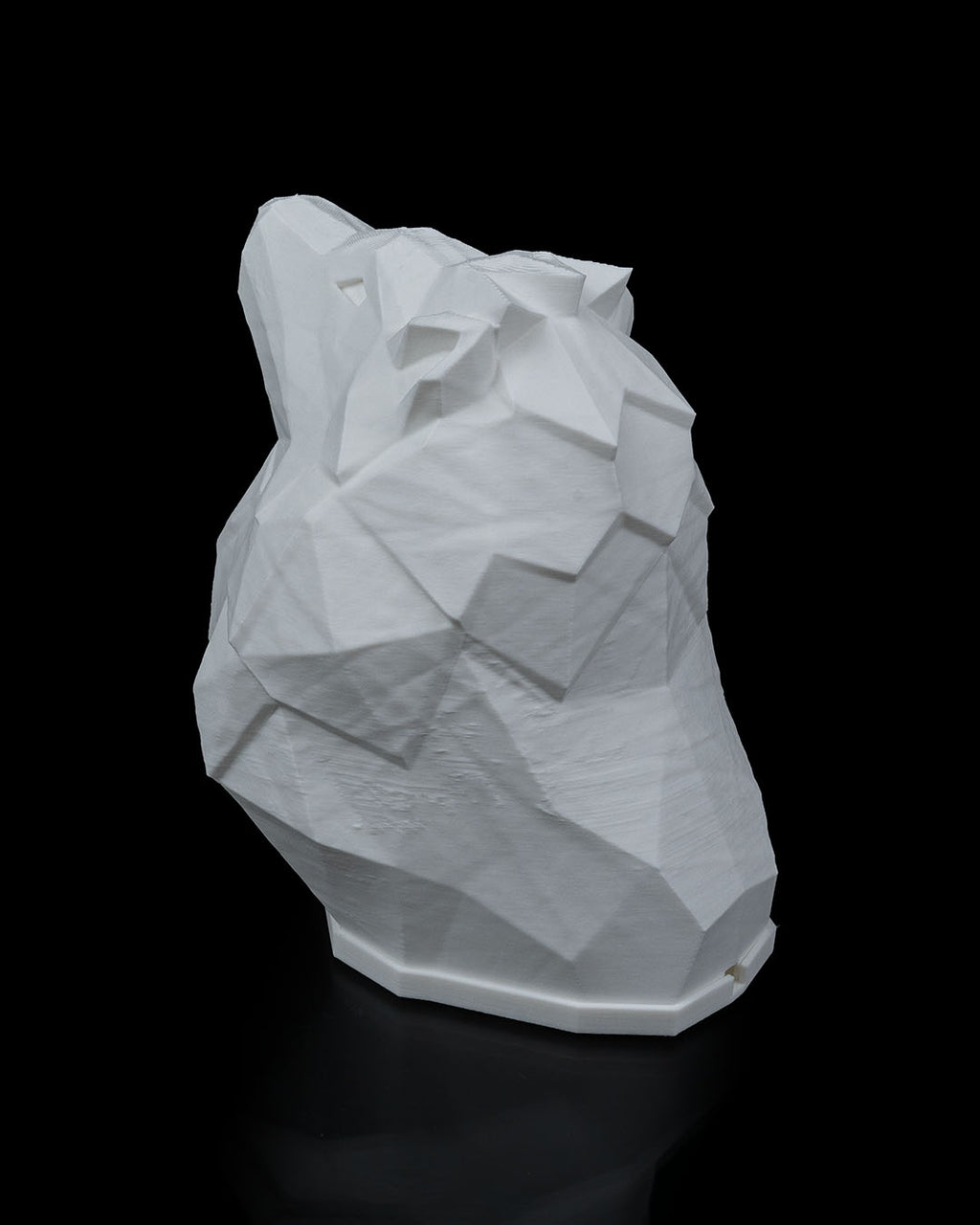 Low Poly Lion Table Lamp