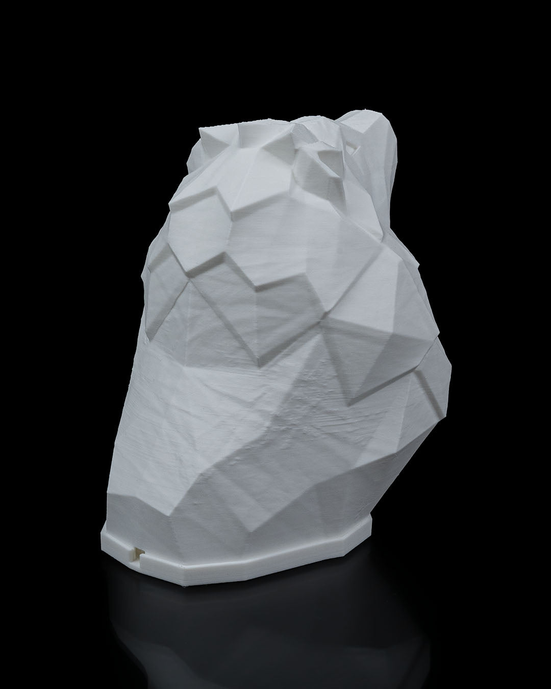 Low Poly Lion Table Lamp