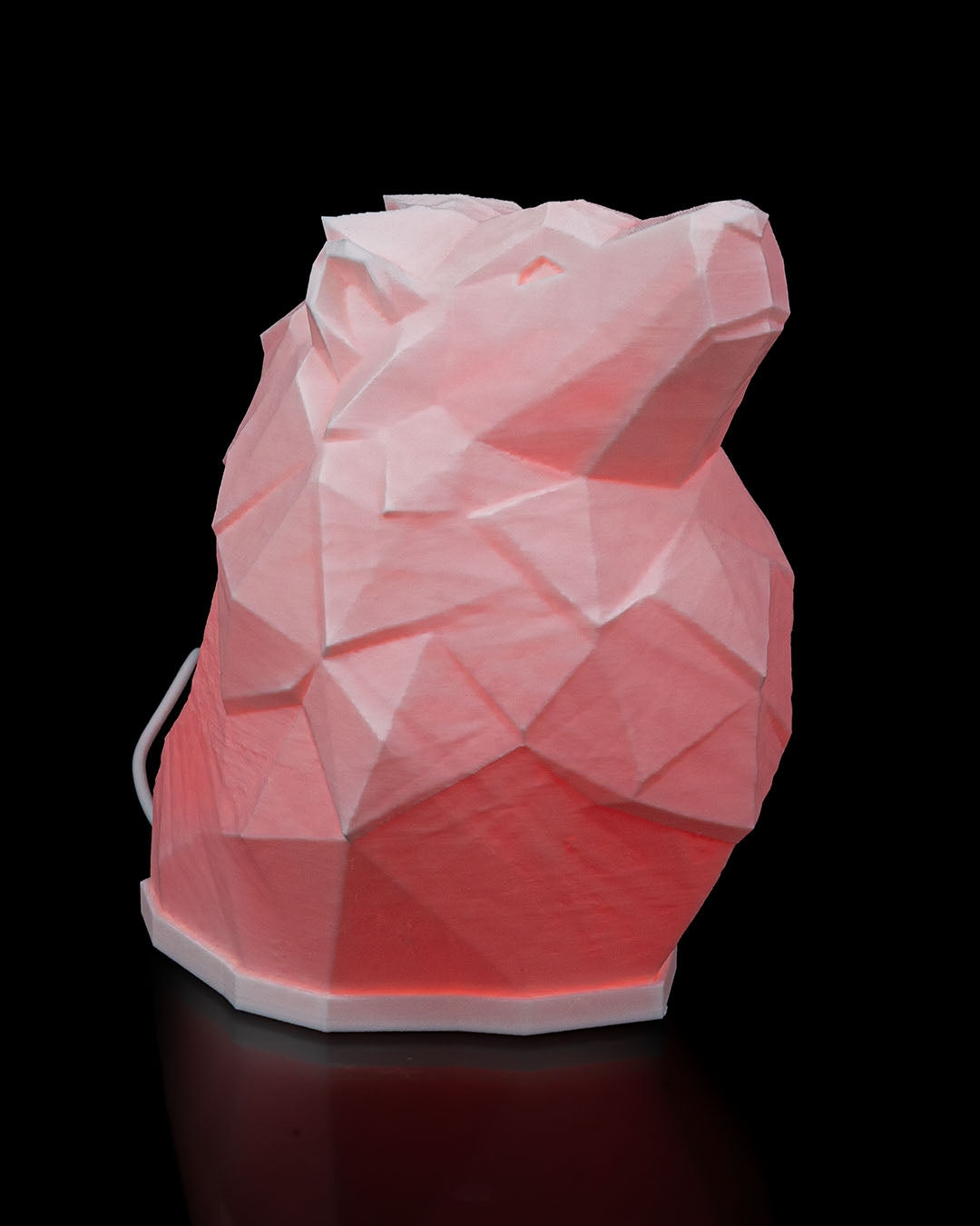 Low Poly Lion Table Lamp