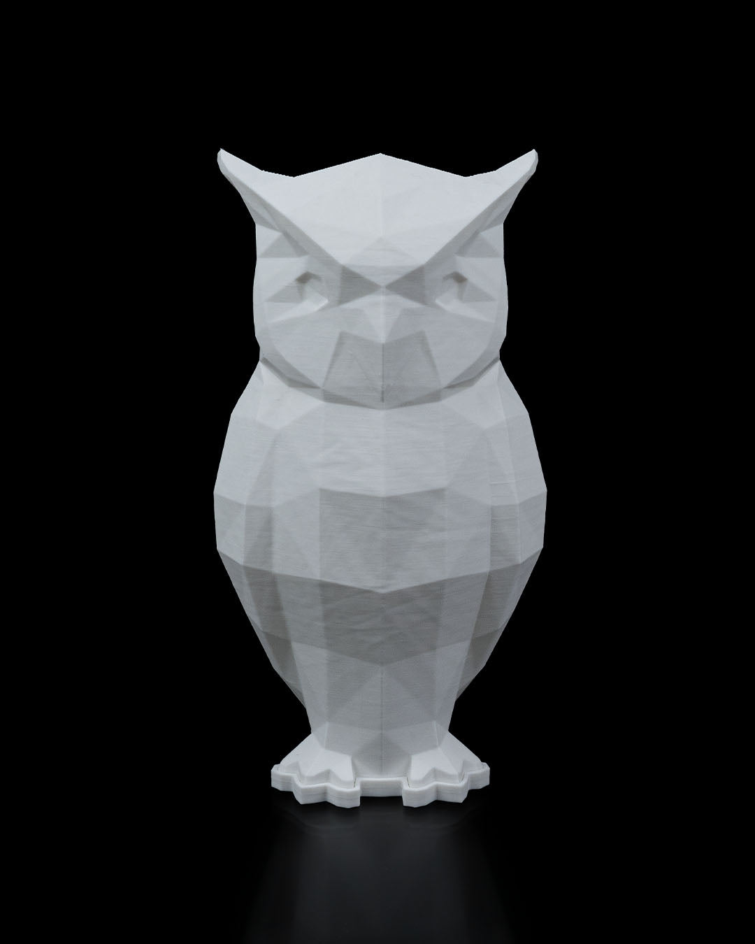 Low Poly Owl Table Lamp