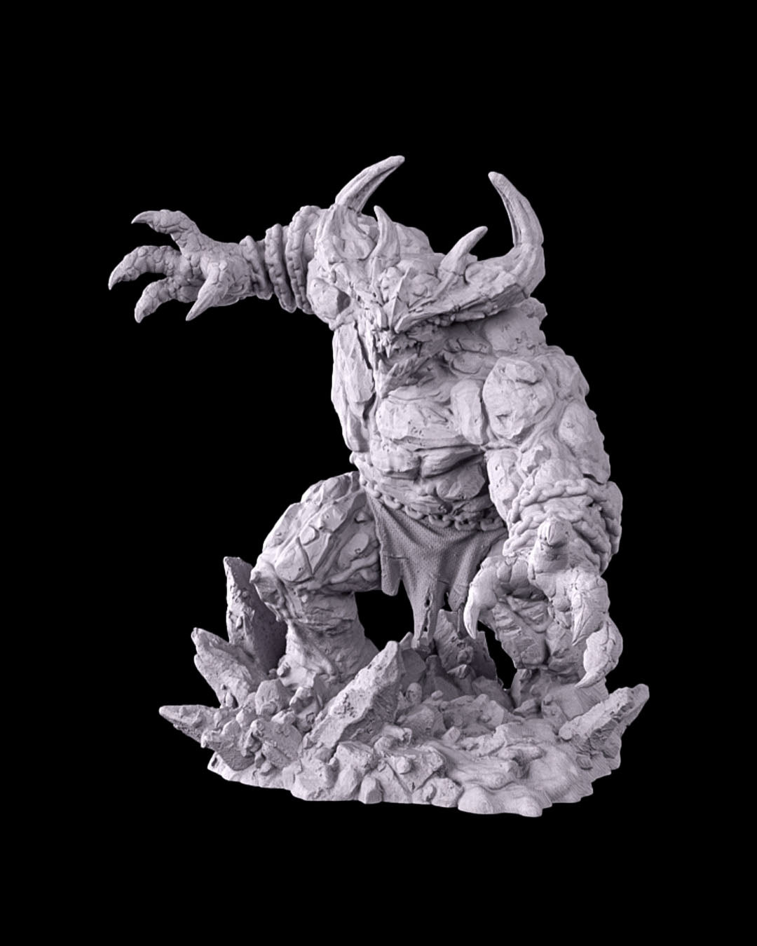Rise of the Forged - Magma Golem - Miniature