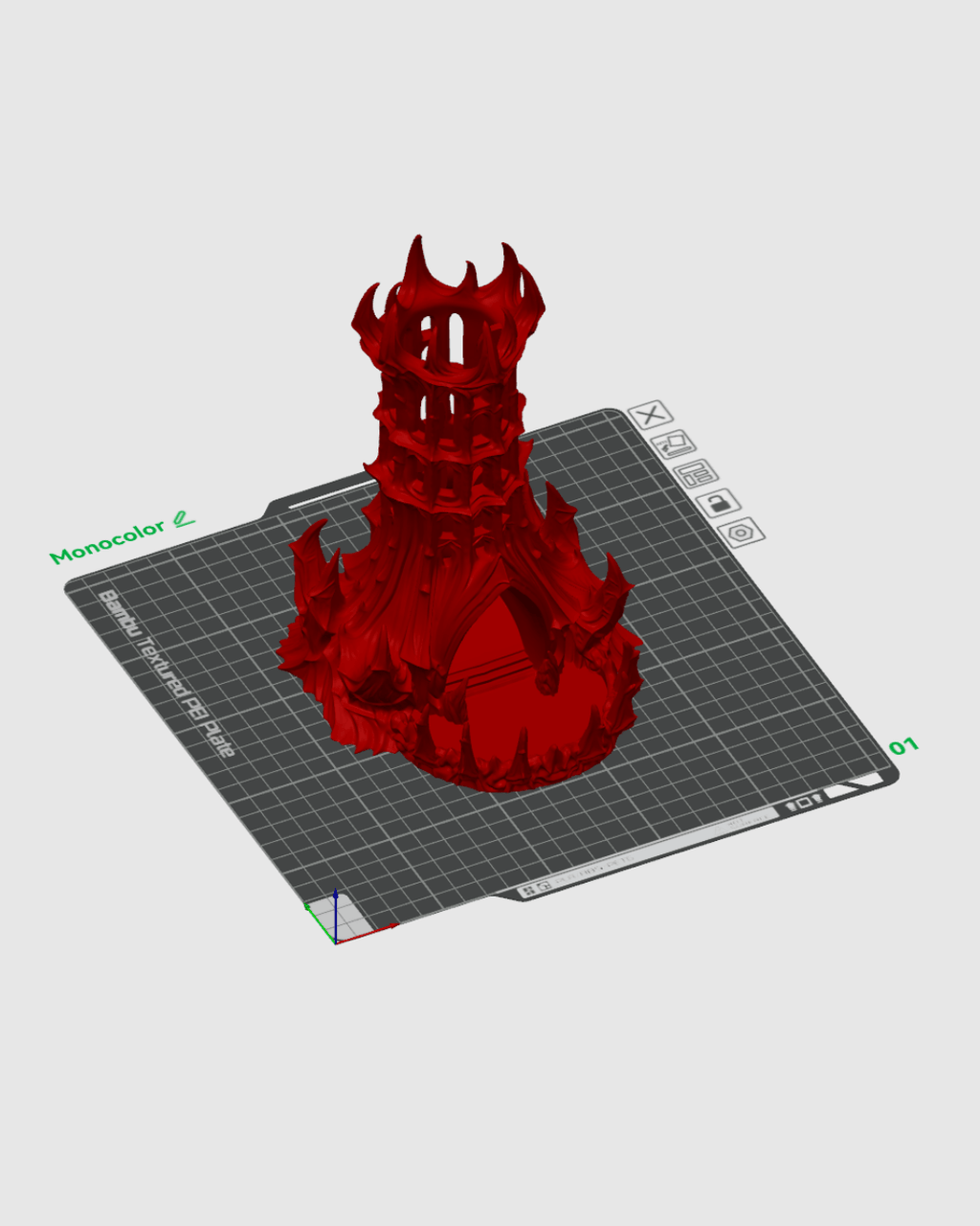 Obsidian Citadel - Dice Tower