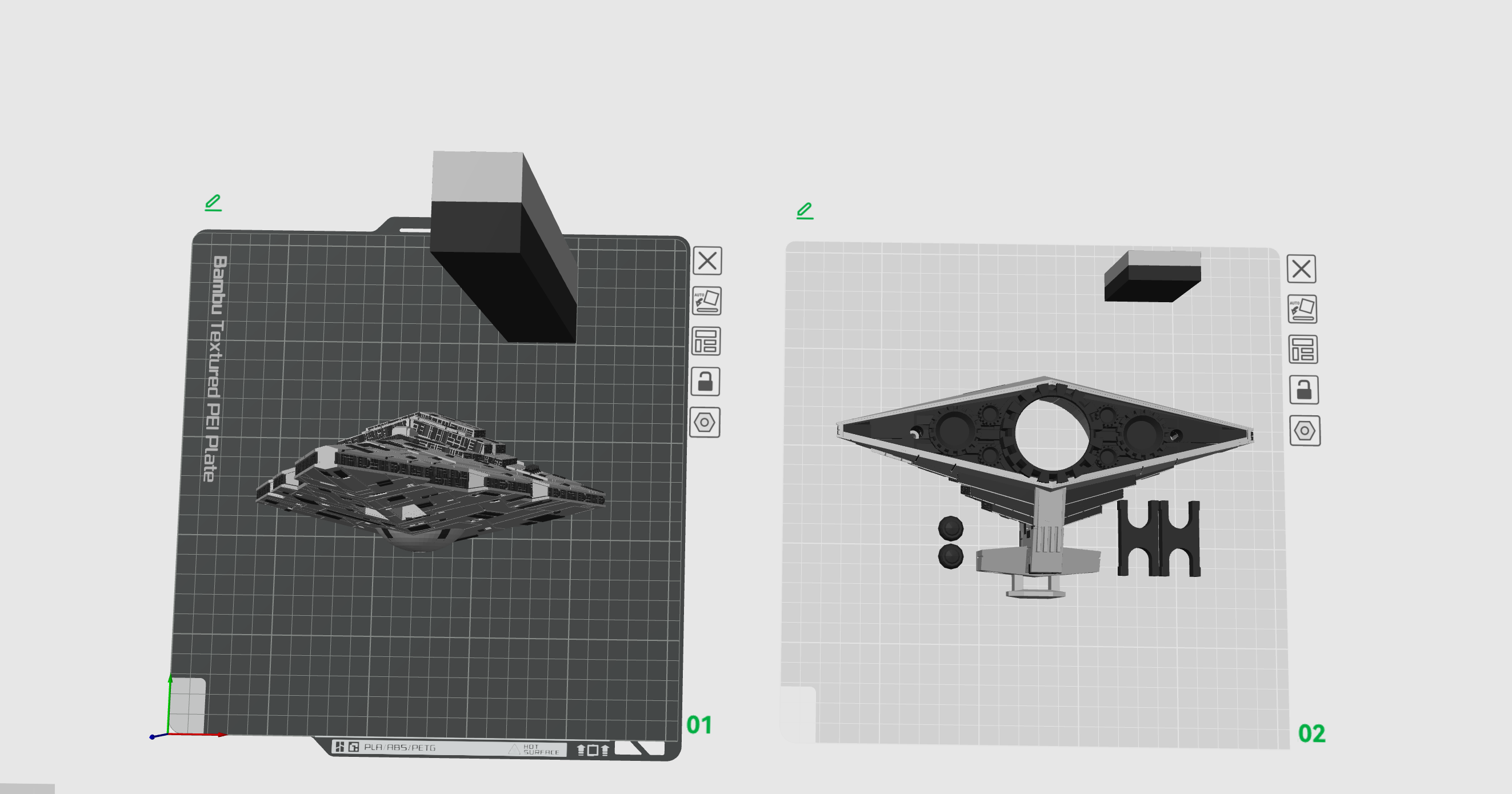 Star Destroyer Desk Lamp Kit