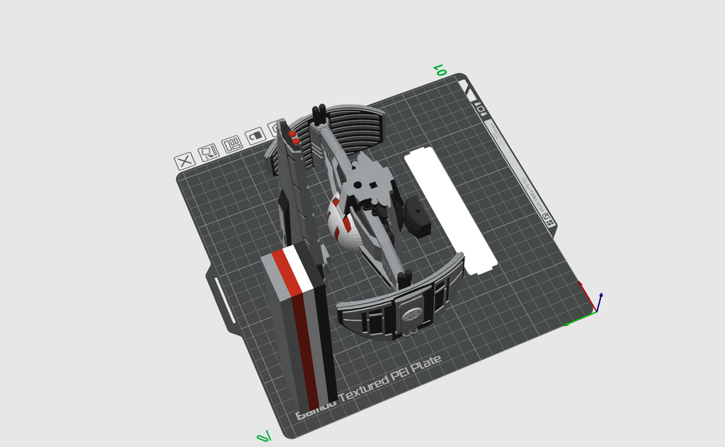 Sith Infiltrator Desk Lamp Kit