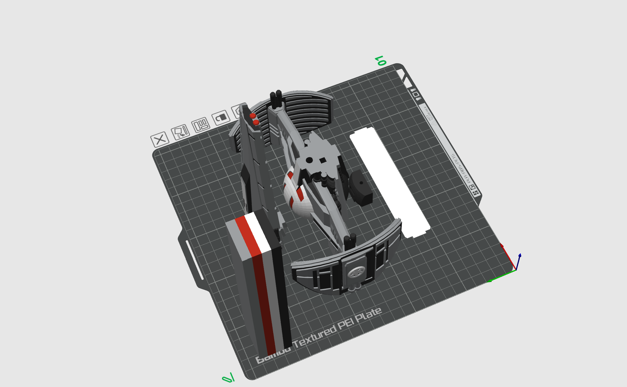 Sith Infiltrator Desk Lamp Kit