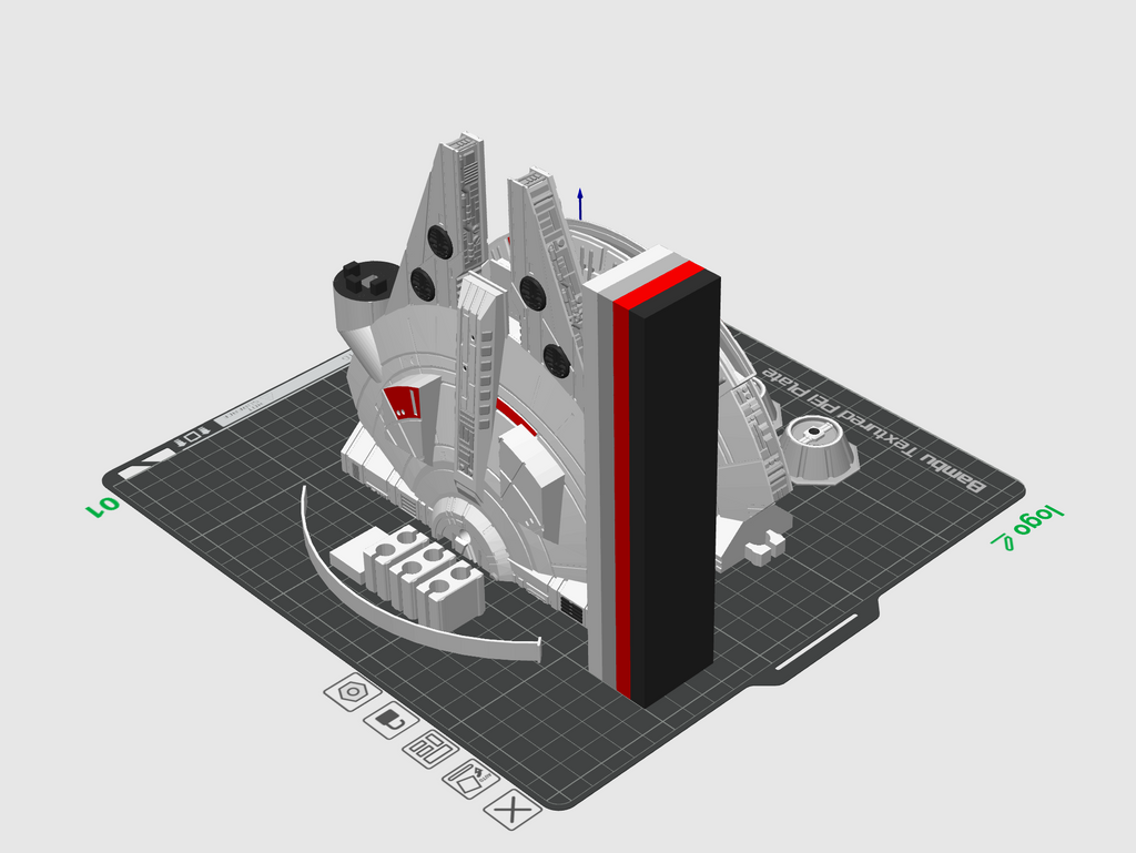 Millennium Falcon Desk Lamp Kit