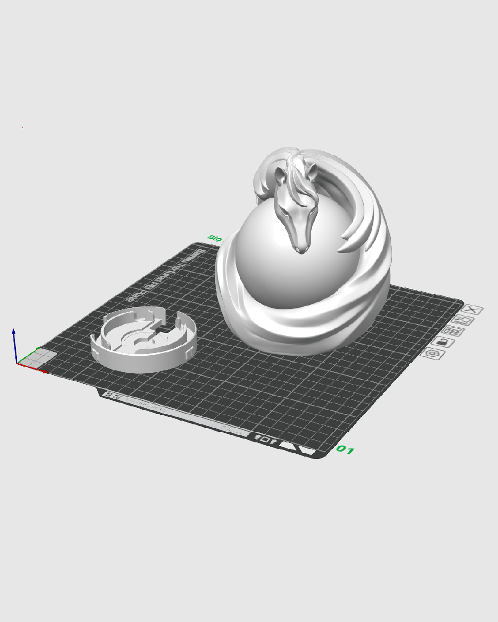 Stallion Sphere - Table Lamp