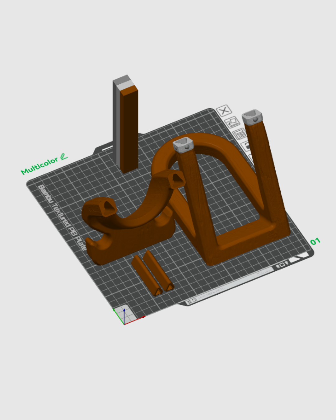 The Oak Rest - Glass & Wine Holder