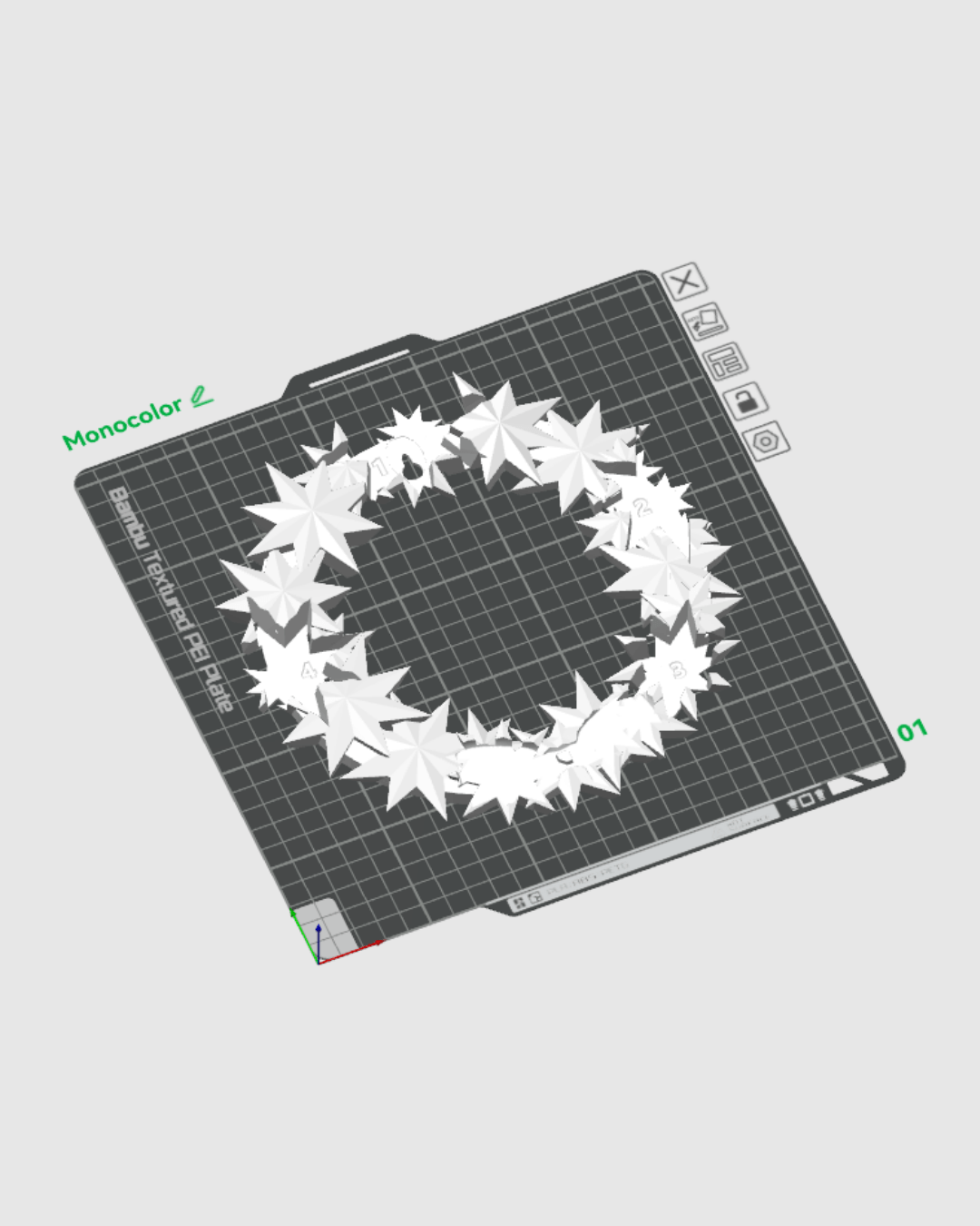 Twinkle Entry - Wreath