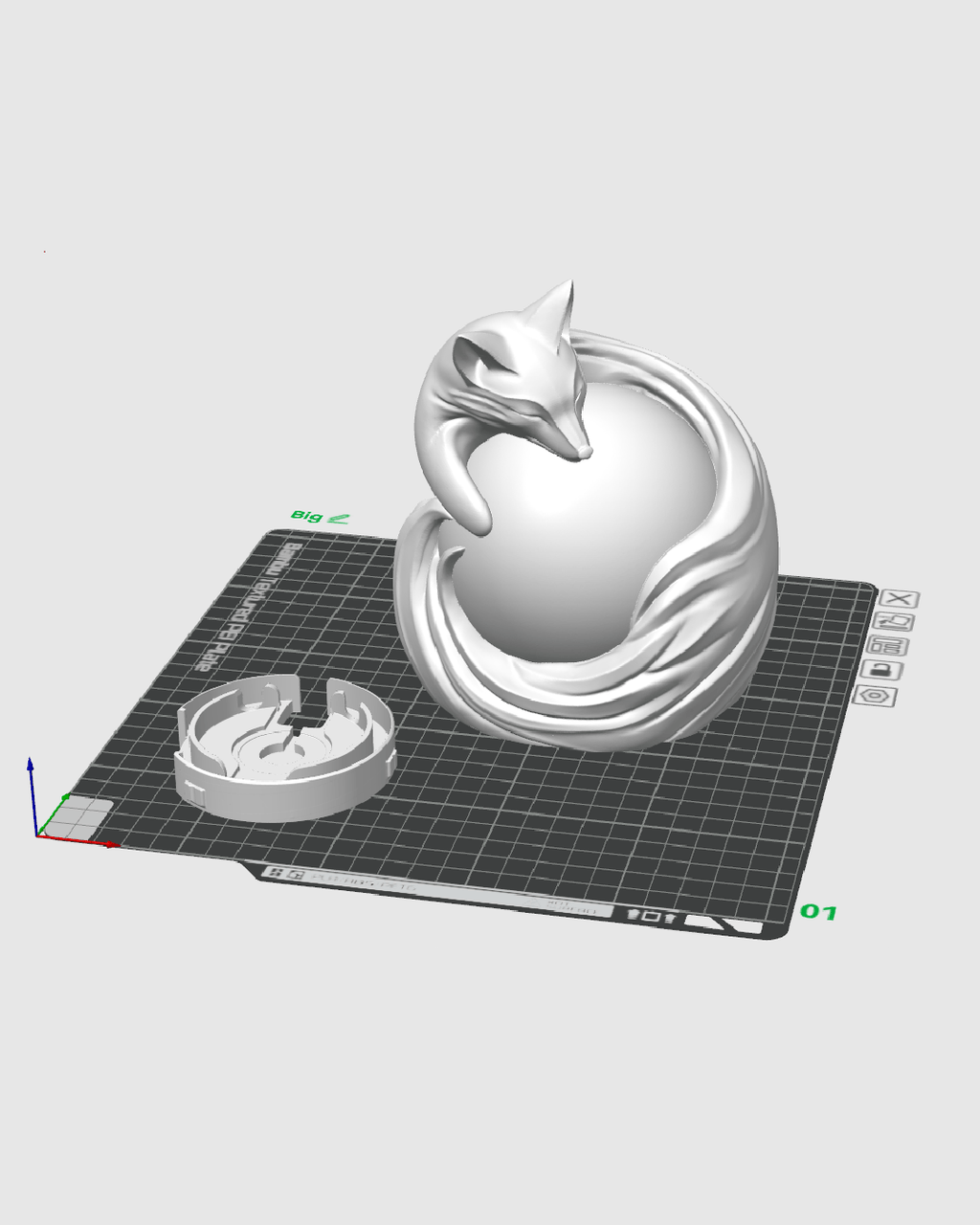 Vulpine Sphere - Table Lamp