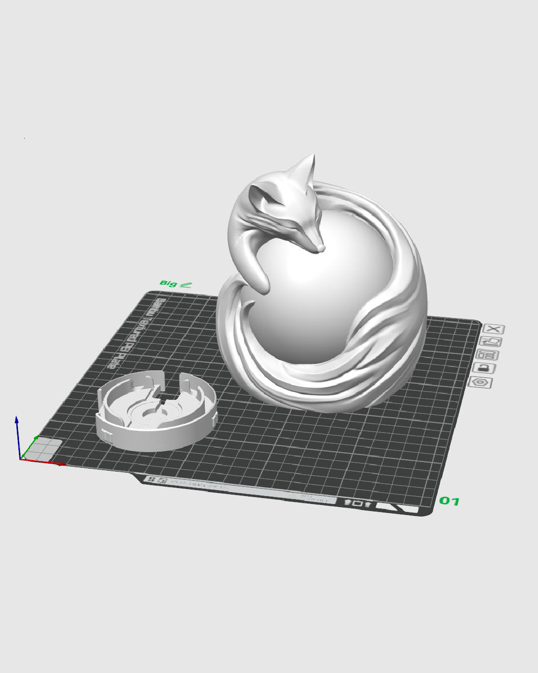 Vulpine Sphere - Table Lamp