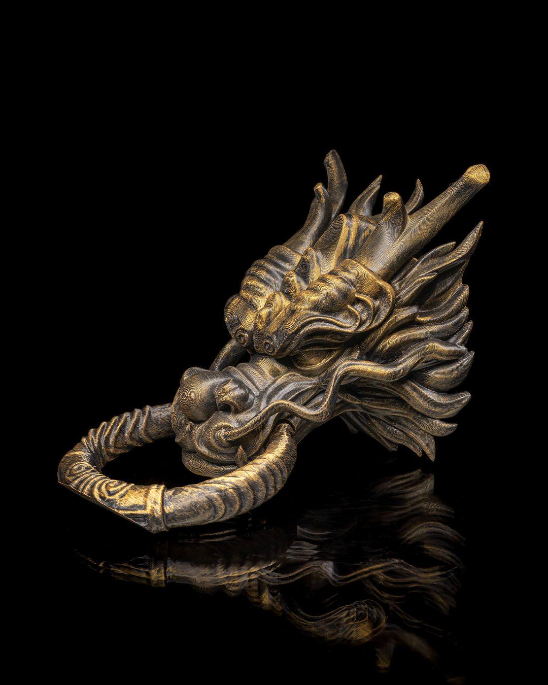 Chinese Dragon Door Knocker