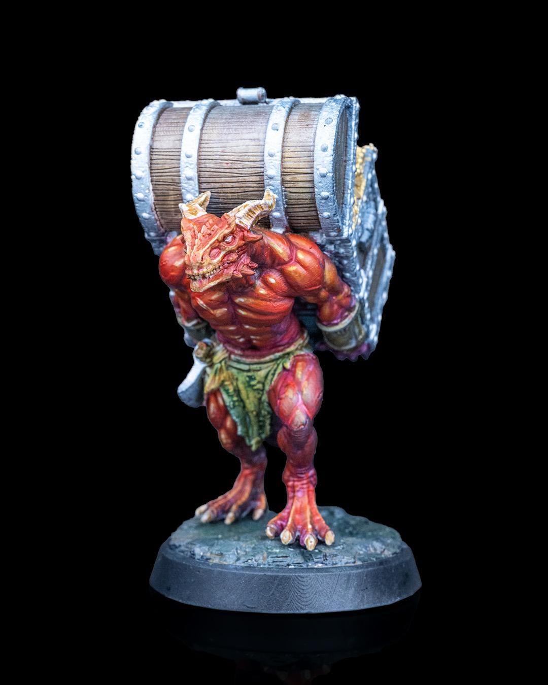 Dragon's Vault - Dragonfolk Carrier - Miniature