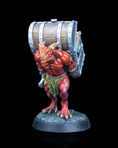 Dragon's Vault - Dragonfolk Carrier - Miniature