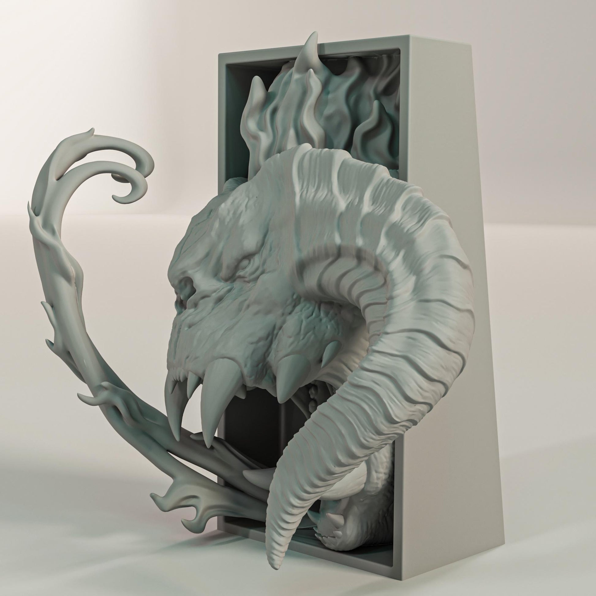 Balrog Book Nook and Wall Mount