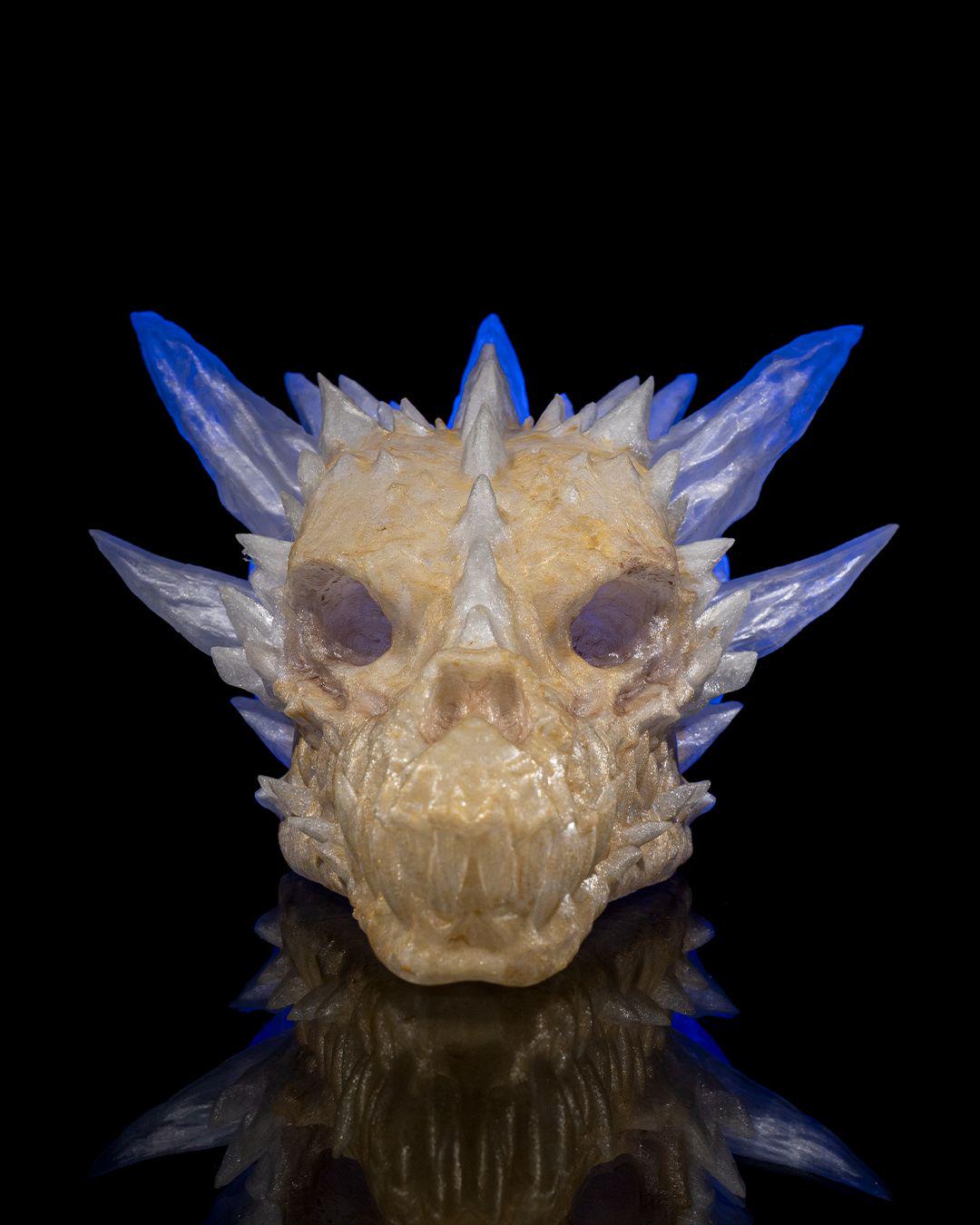 Diamond Dragon Skull