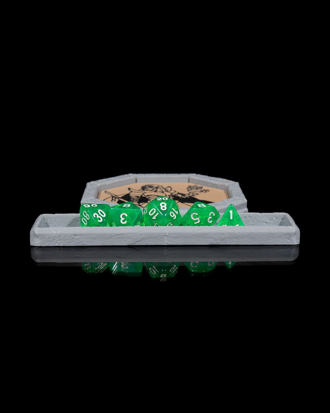 Class-ic Coaster and Dice Tray