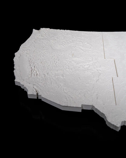 American Map Wall Light