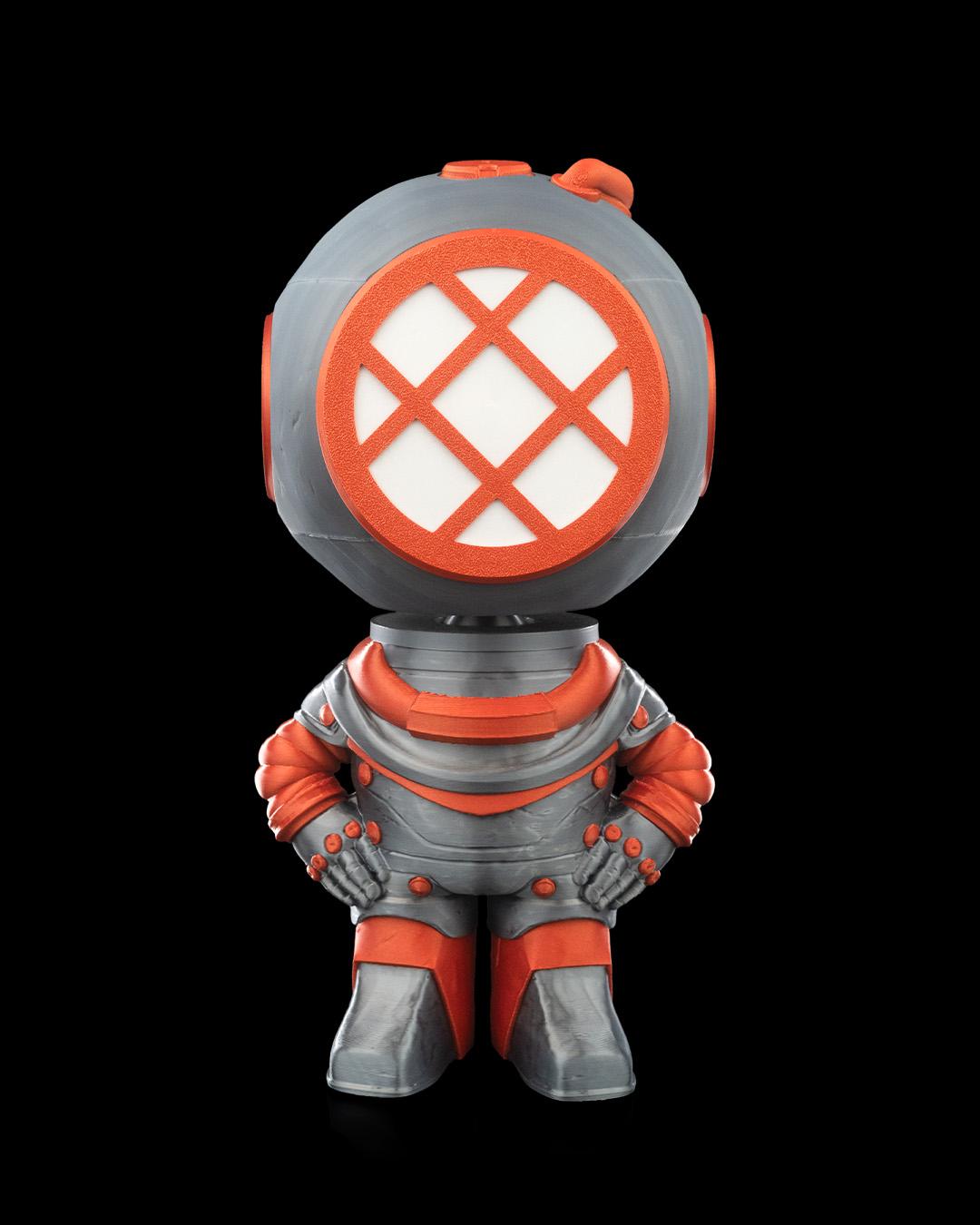 Mecha Diver - Table Lamp