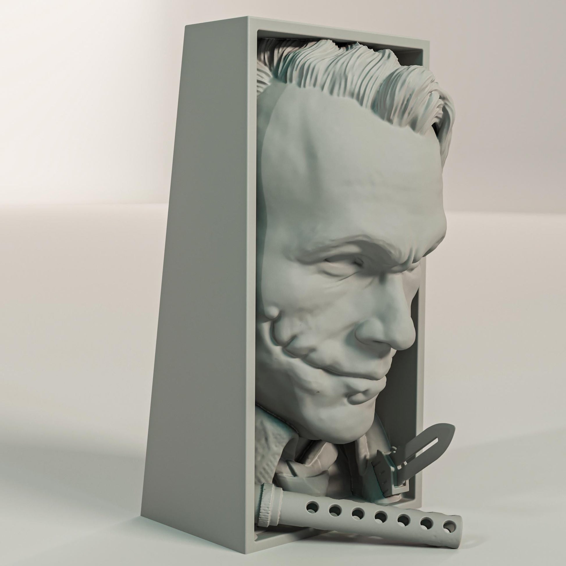 Joker Heath Ledger Book Nook and Wall mount
