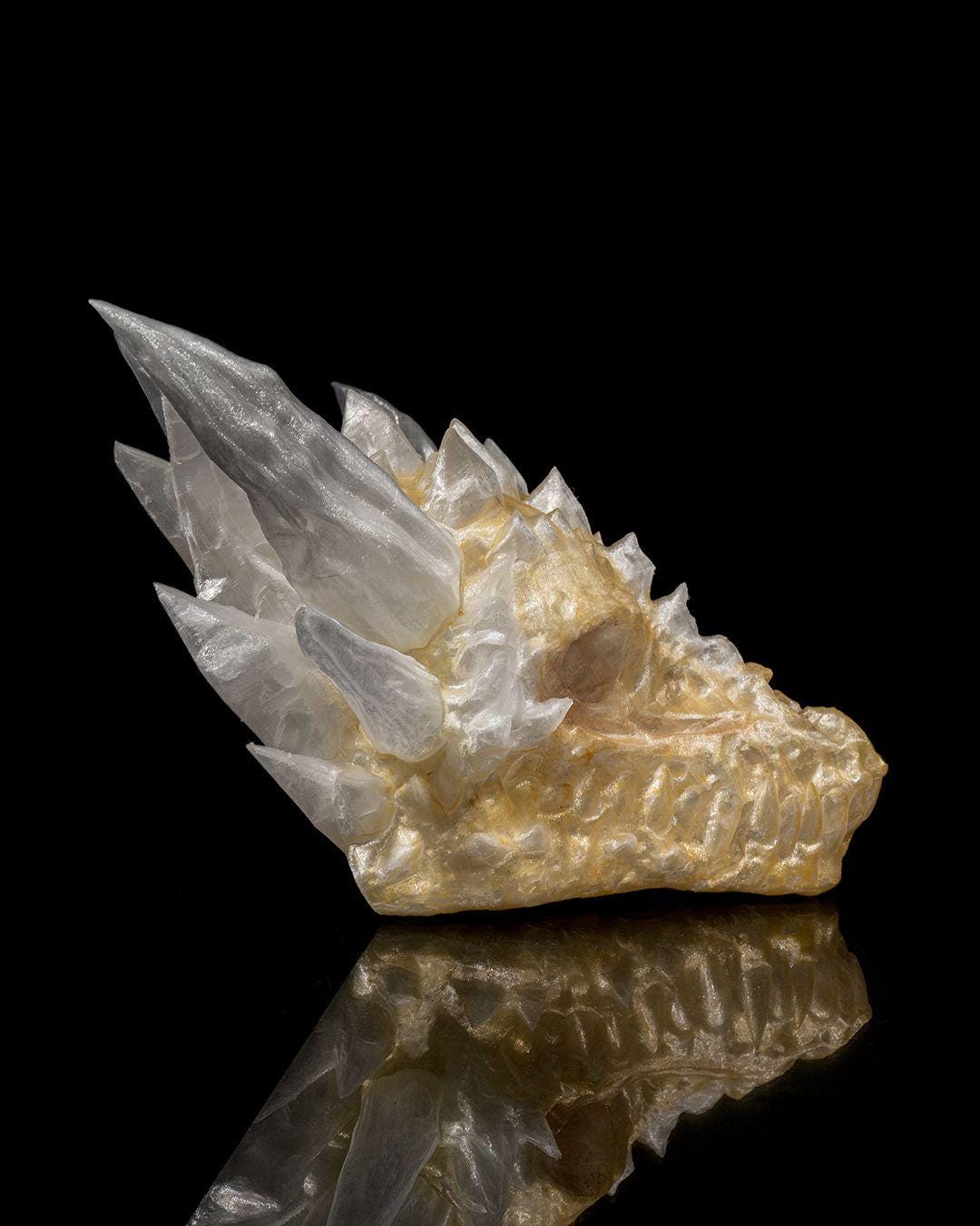 Diamond Dragon Skull