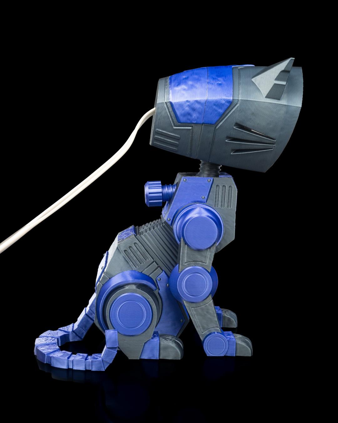 Mecha Cat - Table Lamp