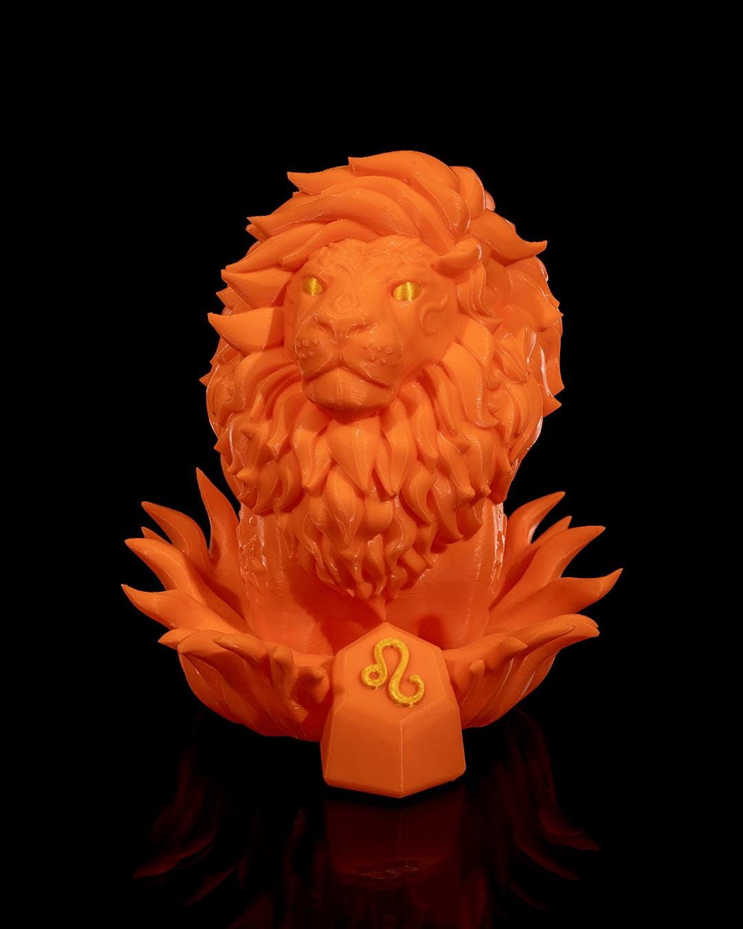 Leo Zodiac Statue