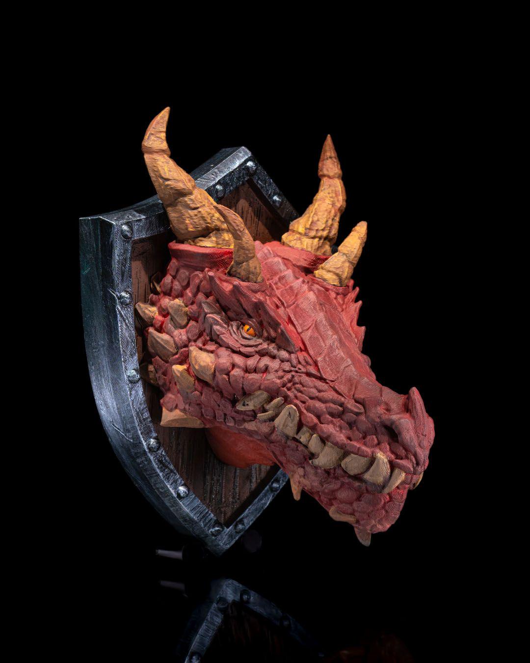 True Dragon Trophy - Ready for paint