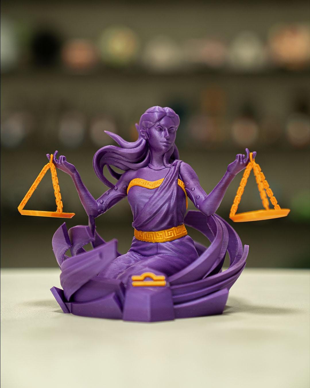 Libra Zodiac Statue