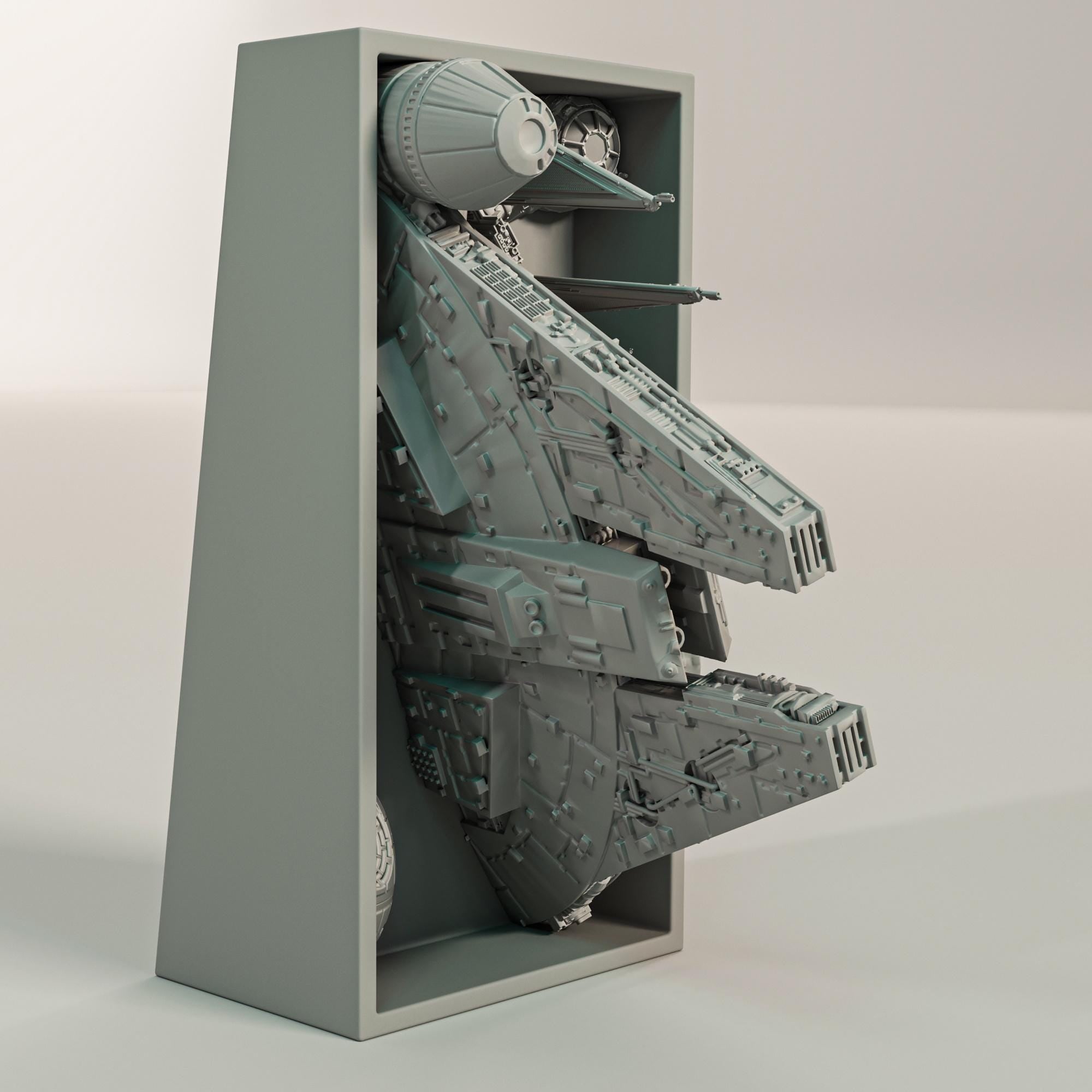 Star Wars Book Nook and Wall Mount