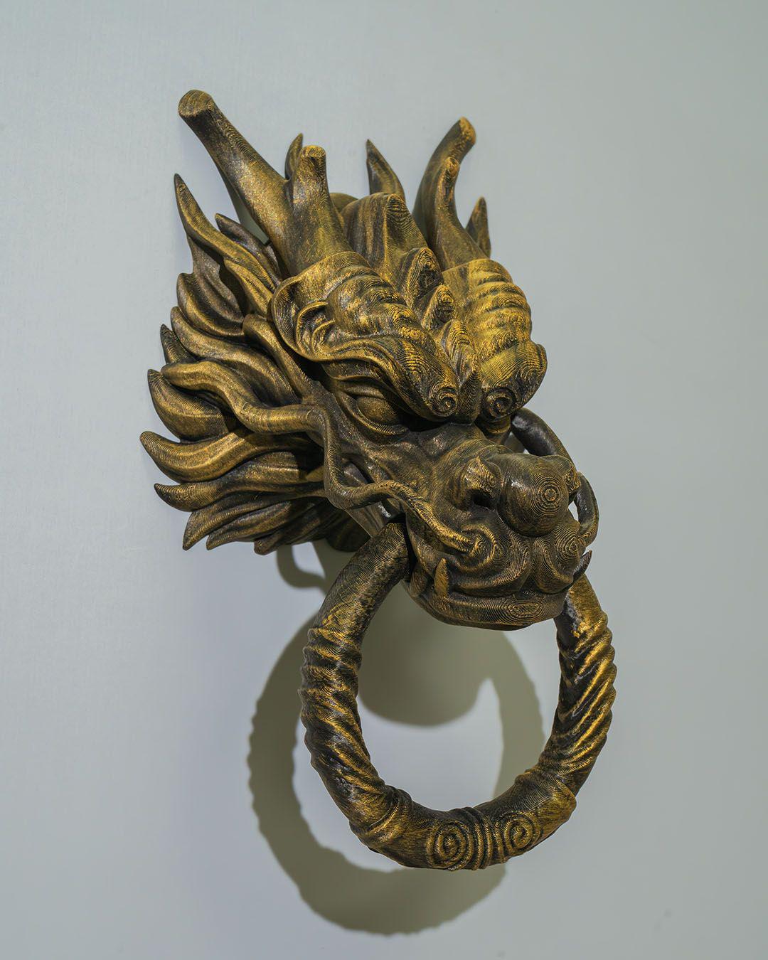 Chinese Dragon Door Knocker