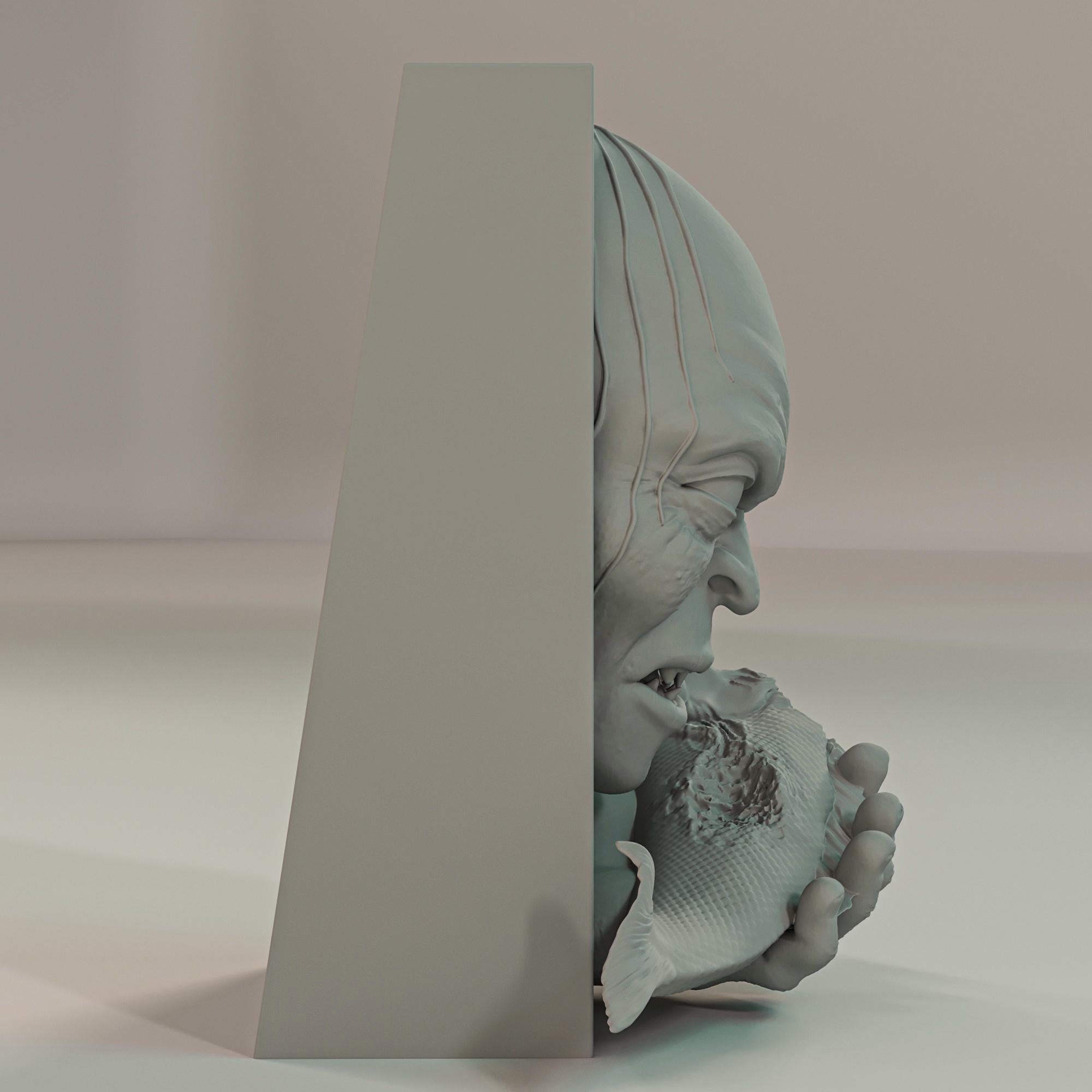 Gollum Book Nook and Wall Mount