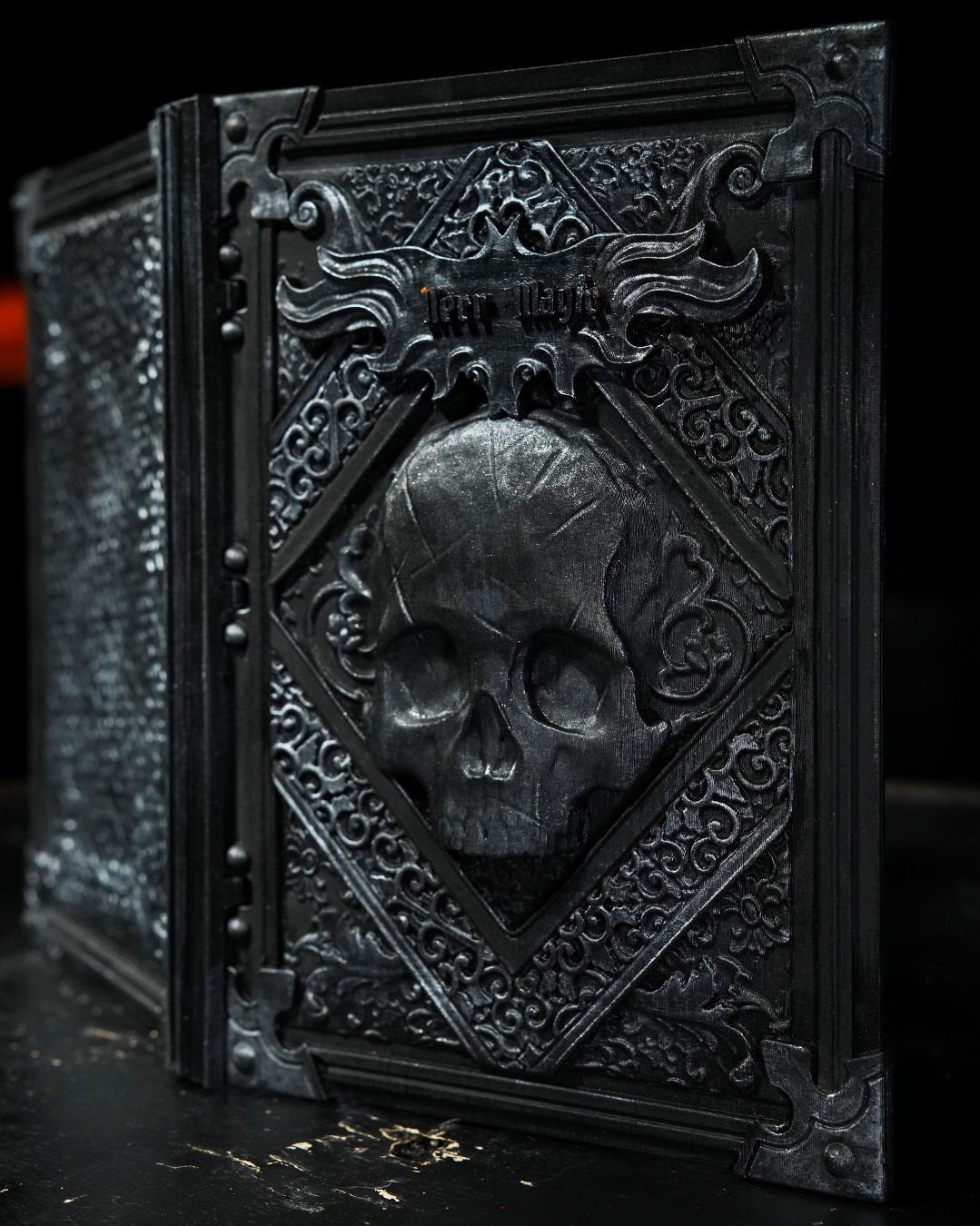 Custom Dark Notebook Cover