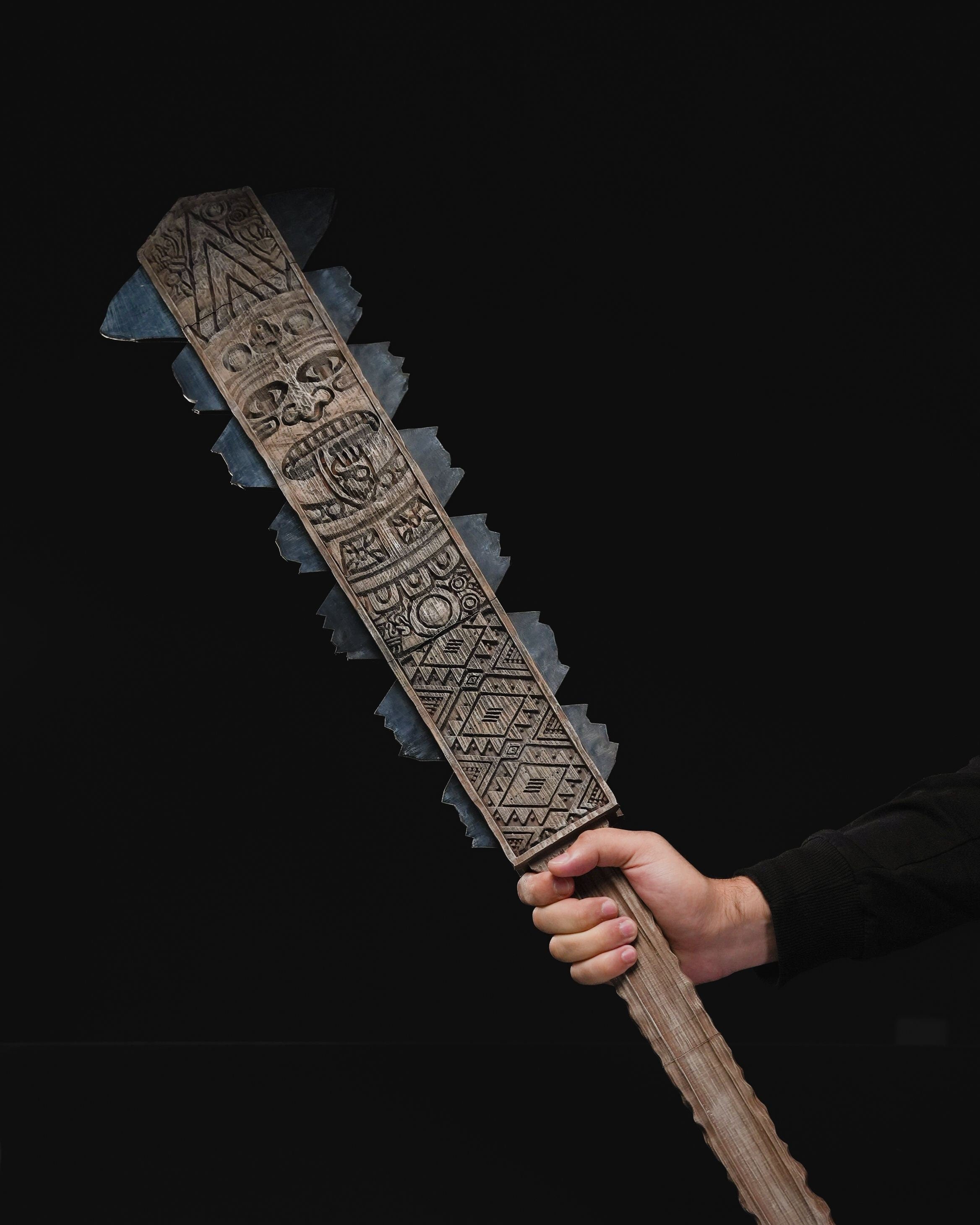 Macuahuitl Aztec Club