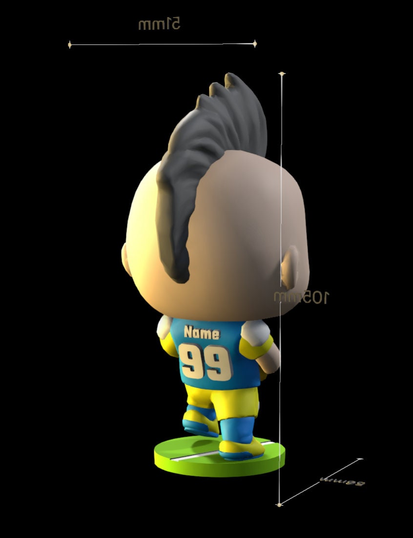 Customizable Football Player