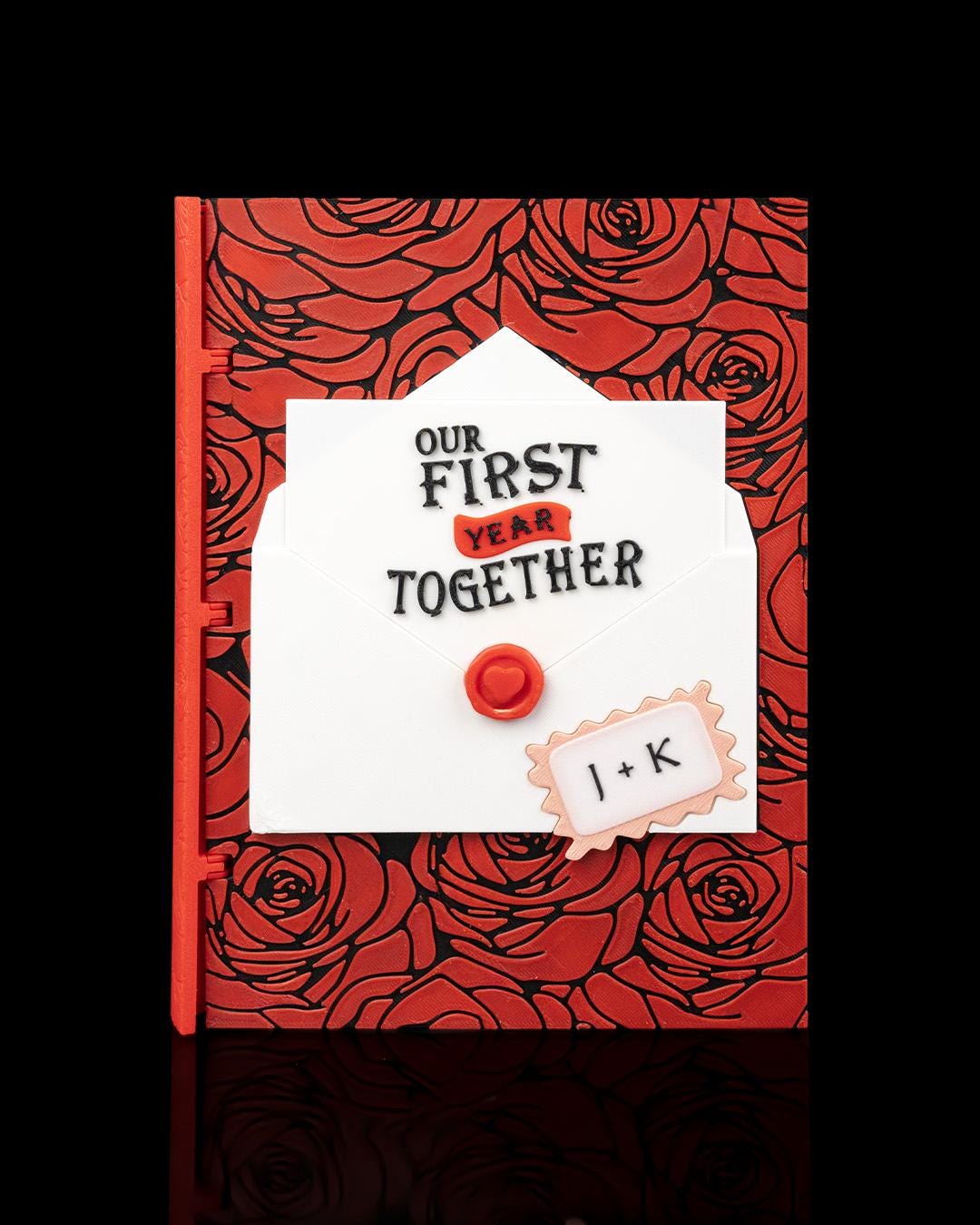 Heart Carving Custom Scrapbook