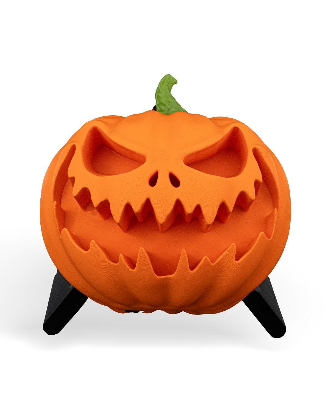 Flaming Pumpkin Wall Lamp