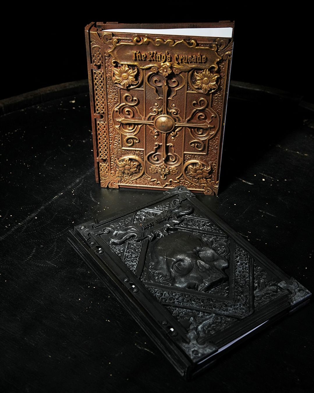 Custom Dark Notebook Cover