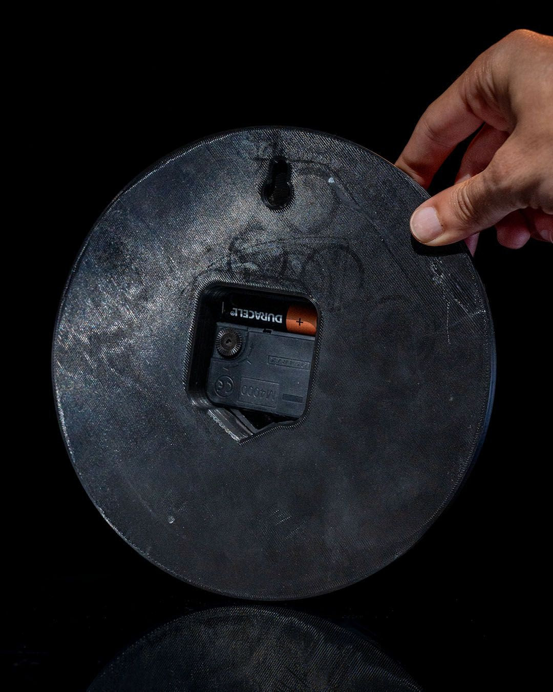 Timeless Skull Wall Clock