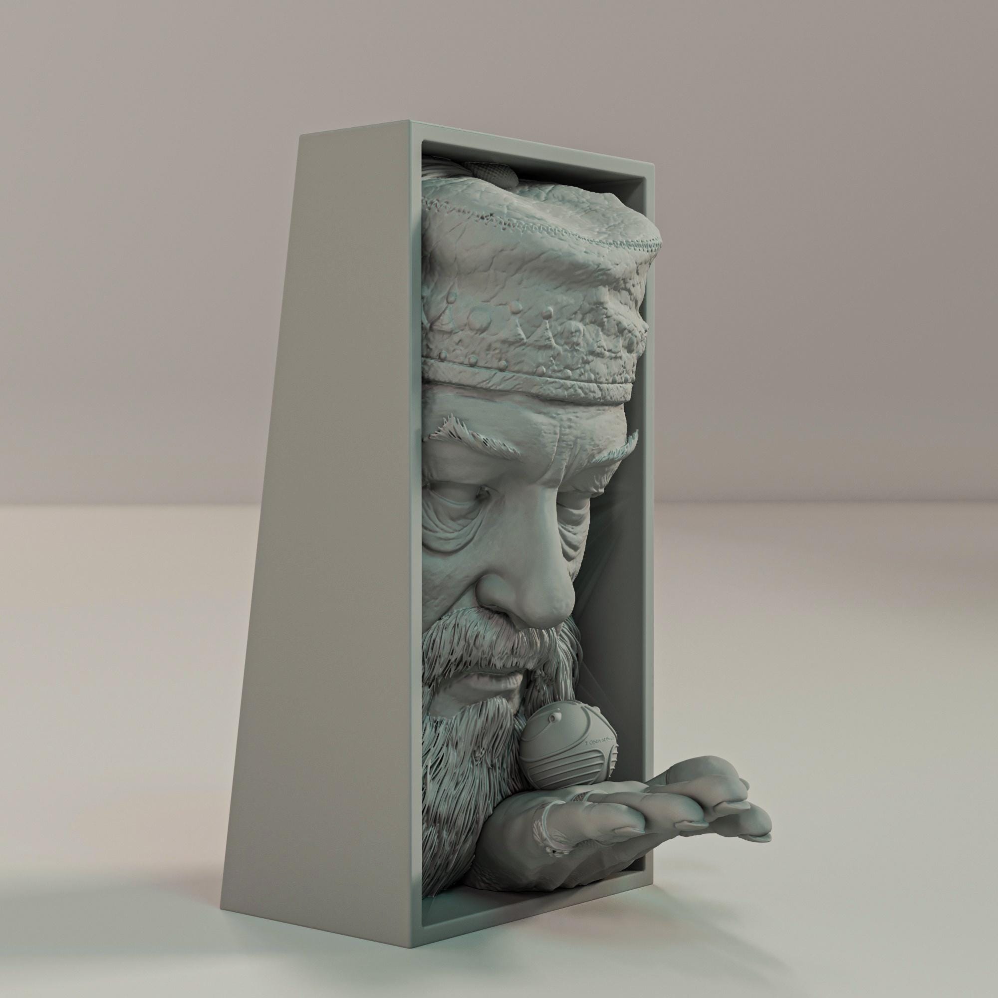 Dumbledore Book Nook and Wall Mount