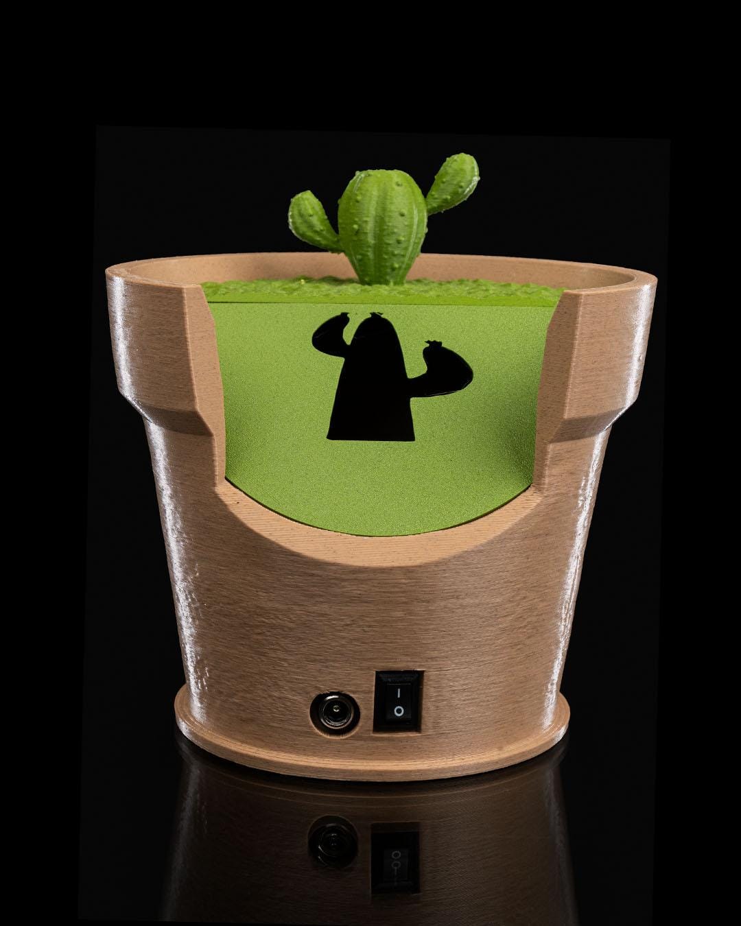 Cactus Vase Wall Light