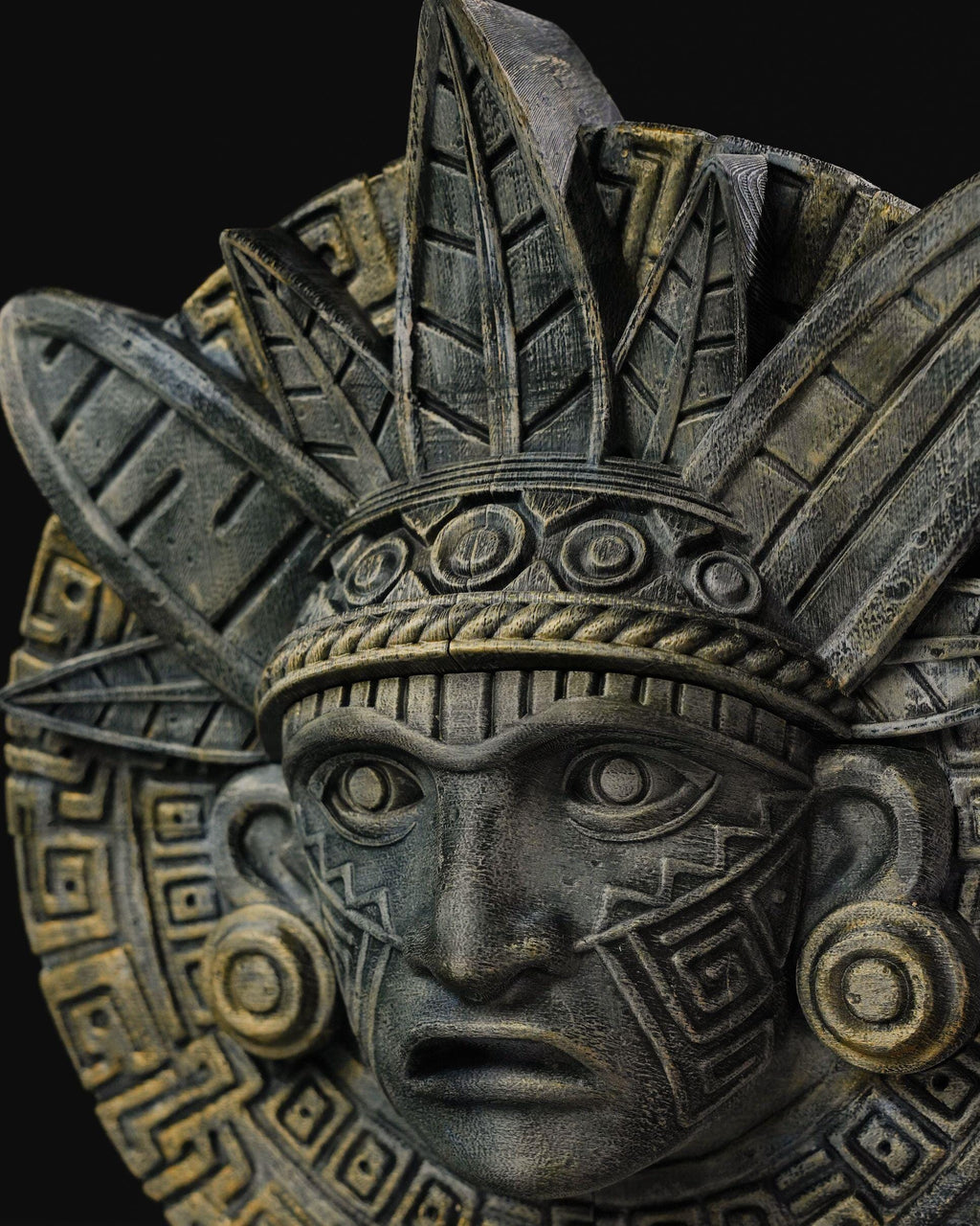 Tlatoani Chief Wall Piece