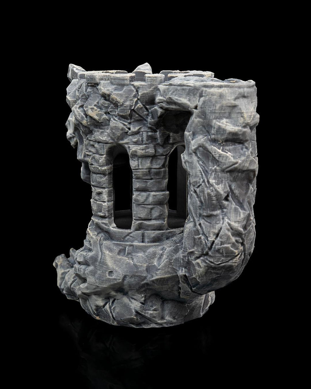 Dragon's Fortress Can Holder & Dice Tower
