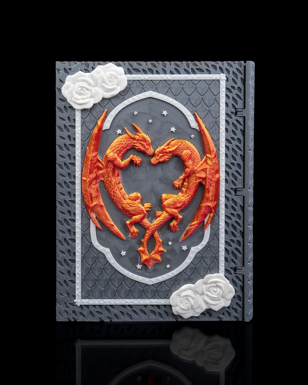 Draconic Love Custom Scrapbook