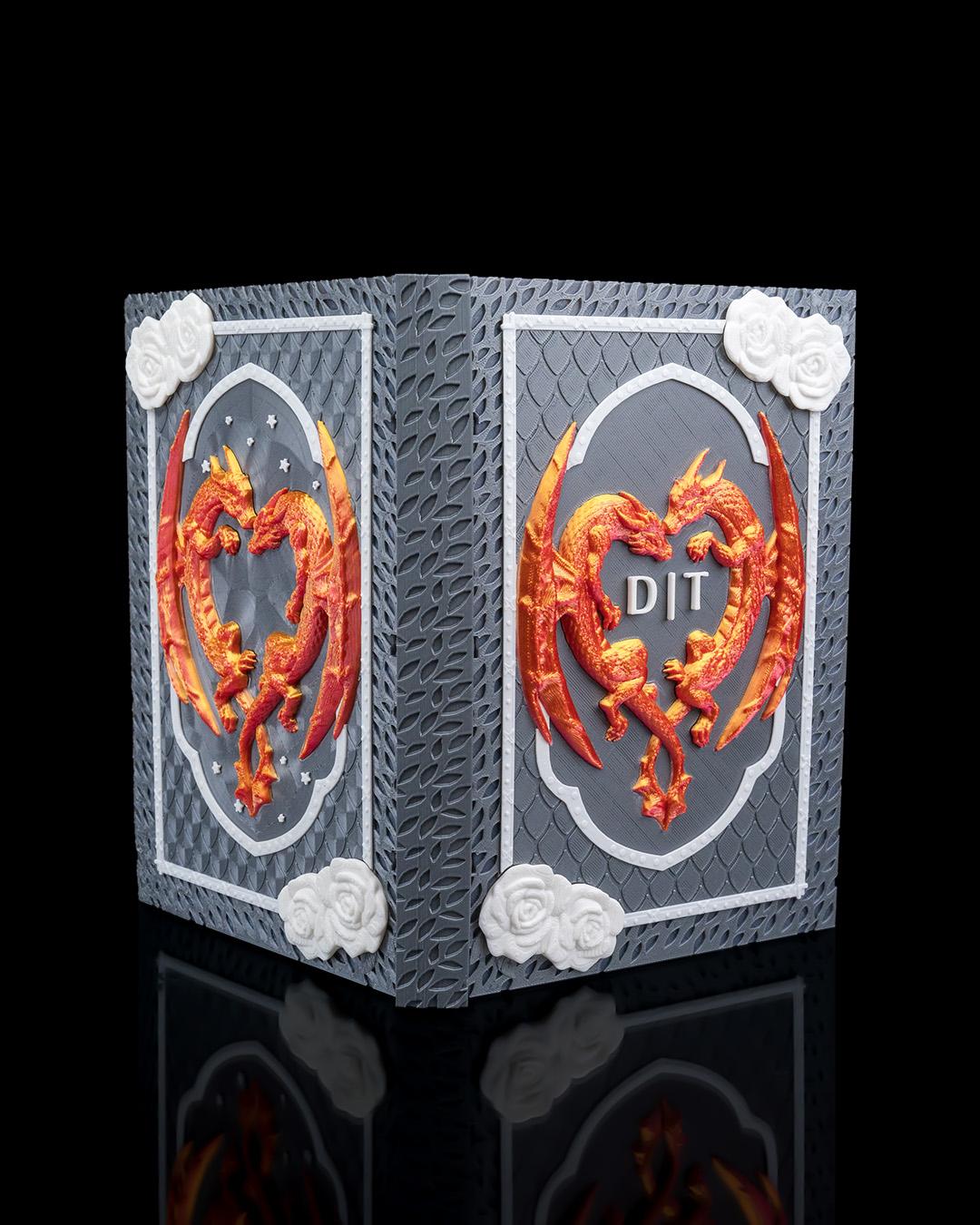 Draconic Love Custom Scrapbook